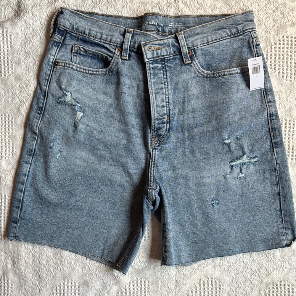 Old Navy Men's Light Blue Denim Shorts